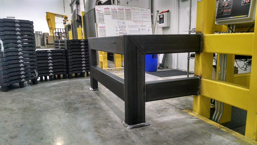 Loading Dock Safety Railing