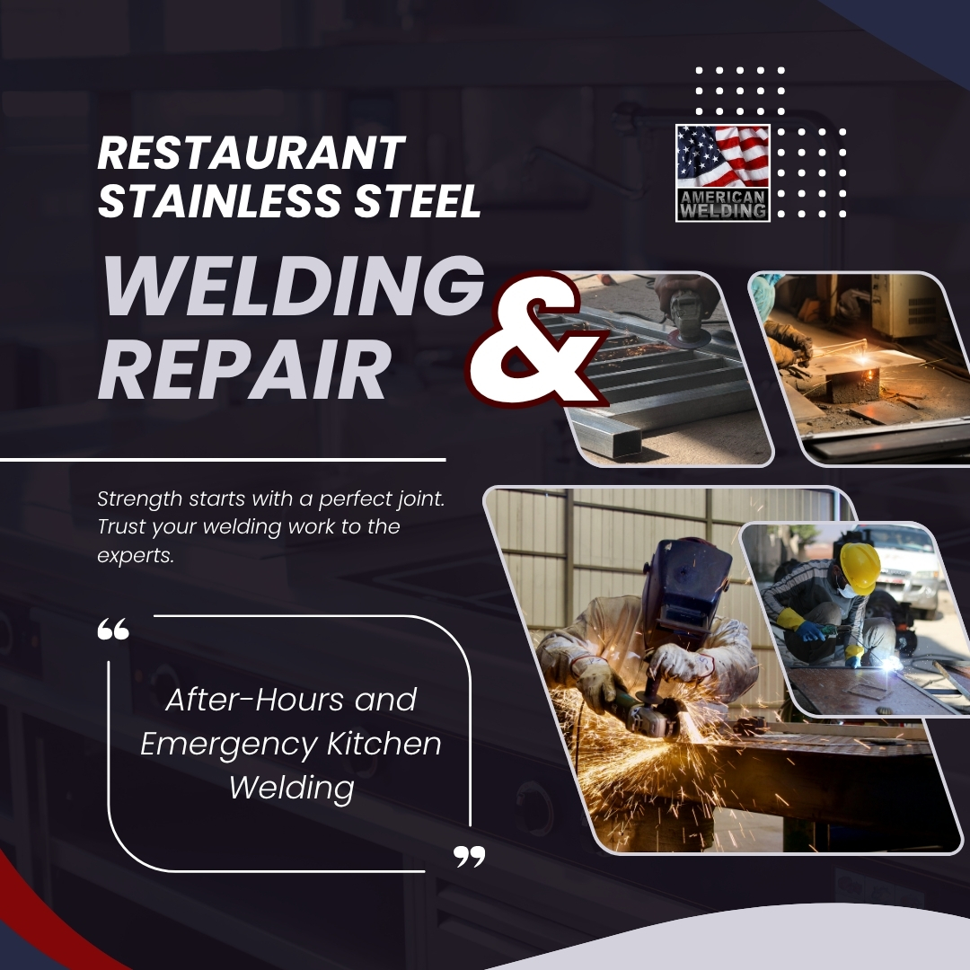 Restaurant Stainless Steel Welding & Repair