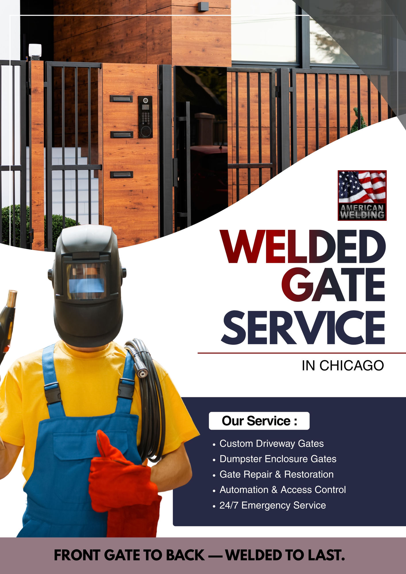 Welded Gate Services in Chicago