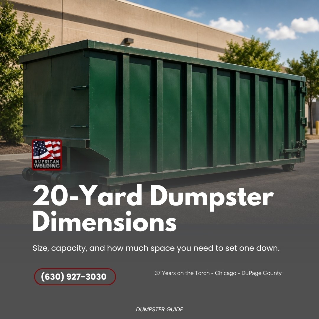 20-Yard Dumpster Dimensions: Size, Capacity, and Footprint