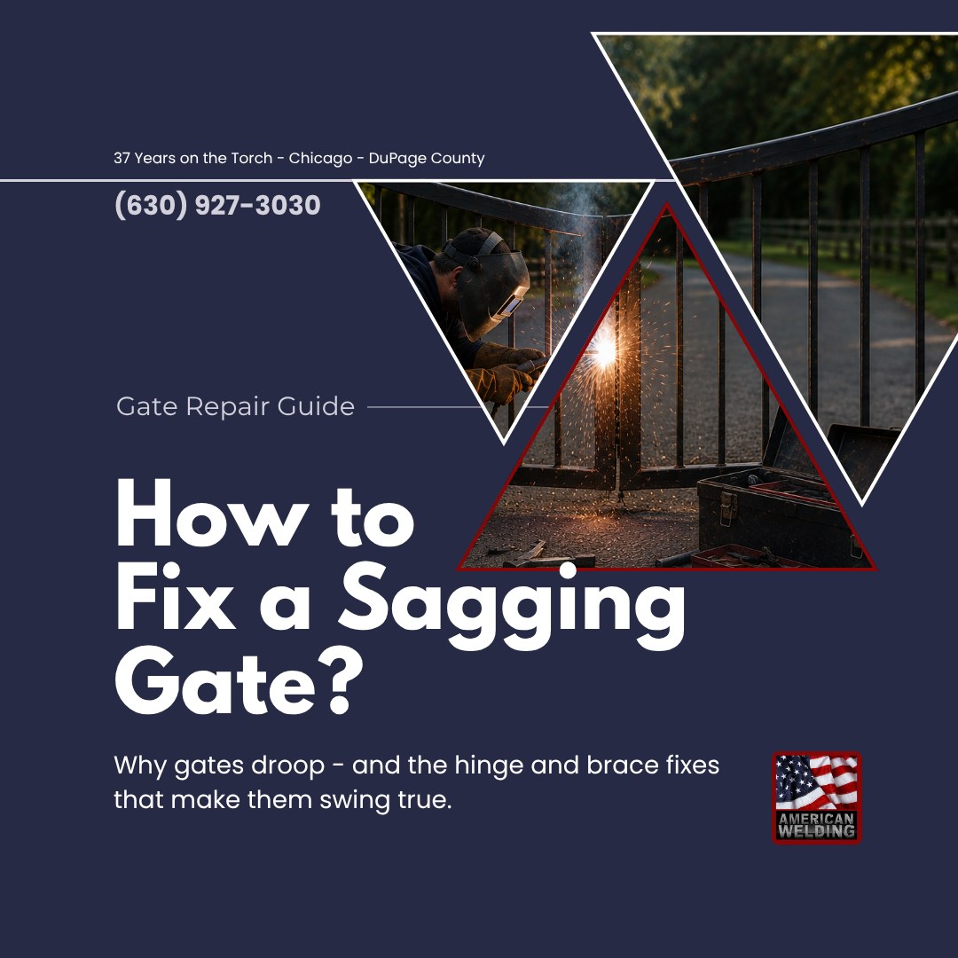 How to Fix a Sagging Gate