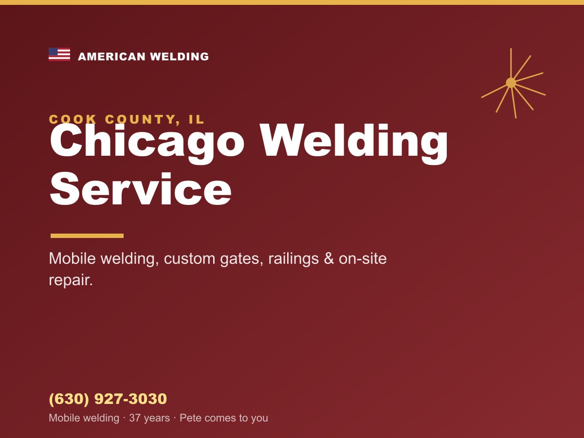 Welding Service in Chicago, IL